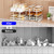 Mustorn 2 Pack Pull Out Spice Rack Organizer for Cabinet, 2 Tier Metal Slide Out Seasoning Organizer and Storage Heavy Duty Vertical Spice Rack Shelf Pullout for Kitchen Cabinets No Drilling (White)