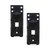 Sectional Couch Connector 2Pcs, 5 x 2.2 x 0.67 Inch, Metal Sofa Connector Clips with Screws, Black Coating Interlocking Furniture Clamps for Sectionals