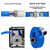 1-1/4" x 100ft PVC Lay Flat Water Pump Discharge Hose with NPT Pin Lug and Nipple Fittings, Heavy Duty Reinforced Pool Backwash Hose Assembly