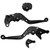 XIDAODIT for Suzuki GSX-8R Motorcycle Clutch Lever Folding Extendable Adjustable Clutch and Brake Levers Set for Suzuki GSX-8R GSX8R 2023 2024(Black)