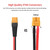 ELFCULB 12AWG XT60 to SAE Connector Extension Cable with SAE Polarity Reverse Adapter for Portable Power Station Solar Panel Solar Generator(10FT)