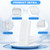 WP67005140 Refrigerator Freezer Door Handle Compatible with Whirlpool, Kenmore, Amana Replacement Refrigerator Handles WP67005141 67005141 67005140 12610801W 12610802W 8170990 12285404 12610803W