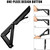 AUTOHJ Folding Shelf Brackets - 16 Inch 4 Pcs Heavy Duty Metal Collapsible Shelf Bracket, DIY Wall Mounted Shelf Bracket Space Saving for Table Work Bench (with Screws)