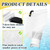 Alsoyixia 360002 EU16 Automatic Pool Cleaner Debris Bag, One Complete Part with Two Replacement Bags