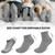 somwherr Disposable Low Cut Socks 20 Pairs – Compressed Cotton Socks for Men Women, Portable Travel Sock for Gym, Hotel, Hiking