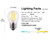 OPALRAY A15/G45 LED Bulb, 4 Watts Dimmable Mini Globe Style Bulb, Standard E26 Base, 400Lm Warm White Light 2700K, Clear Glass Shell, 40W Incandescent Replacement, 6 Pack