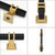 Lepatape 30 Pack 4 Inch Black and Gold Cabinet Pulls Black and Gold Cabinet Handles Kitchen Cabinet Pulls Dresser Drawer Pulls Kitchen Cabinet Hardware