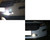 iJDMTOY (2) Xenon White 5W CREE High Power Bull Eye LED Projector Lamps, Compatible With Parking Lights, Fog Driving DRL Lights or Backup Reverse