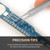 Tweezees Precision Stainless Steel Tweezers | Professional Slant Tip & Splinter Tip Tweezer | Extra Sharp Hair Removal Tool | For Eyebrow Shaping