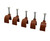 On1shelf (0.39" / 10mm) Brown Round Cable Clips 50pcs