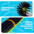 Sepetrel Pool Brush Head for Cleaning Walls,Heavy Duty Inground/Above Ground Swimming Pool Round Scrub Brushes with Premium Strong Bristle & Reinforced Aluminium Back
