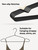StorageWorks 4mm Super Thick Metal Wire Hangers, Heavy Duty Stainless Steel Clothes Hangers for Coats, Shirts Jackets, Pants, Suits, Space Saving Black Hangers for Closet, 20 Pack
