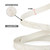 ZYJT Marble Edge Banding 1 1/2" x 25ft Non Glued PVC White Edge Banding High Matt Edge Banding for Table Cabinet Furniture