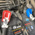 Ampper Brass Heavy Duty Quick Release Top Post Battery Terminal Connectors, Quick Disconnect Battery Cable Ends with Red and Blue Cover (1 Pair)