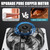 Criditpid 14 Inch Shutter Exhaust Fan, 1088 CFM Wall Mounted Attic Fan, Greenhouse Fan with Speed Controller and Thermostat for Garages, Warehouse, Shed, Basement, Chicken Coops Ventilation, 1450 RPM