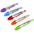 ForTomorrow 7 Inch Small Kitchen Tongs with Silicone Tips, Mini Serving Food Tongs Stainless Steel for Salad, Grilling, Frying and Cooking, 5 Pieces