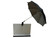 Laptop Sun Shade 360-degree Rotation Laptop Sun Umbrella Foldable Monitor Sun Shade for Working Outside
