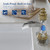 BWE Single Handle Bathroom Faucet, Brushed Gold and Chrome Two-Tone Bathroom Sink Faucet, Solid Brass Modern Vanity Faucet for Home or Commercial Use (with Pop-up Drain and Water Lines)