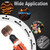 AUPREX 32 Pcs Abrasive Flap Wheel Sander Set, 60/80 Grits Drill Sanding Attachment with 1/4 Inch Hex Shank, Sanding Drill Bit of 8 Sizes