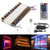 BEAMNOVA 50Ft Commercial RGB Storefront Light Kit for Business with Remote Control, 12v Power Supply Transformer, 100Pcs 3-LED Outdoor Adhesive Waterproof Strip Lights