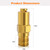 7101359 Pressure Washer Thermal Relief Valve Replacement Simpson Gas Powered Pressure Washer Pumps AP3119462, 10378947, 740592, 21783, 1/4 inch NPT