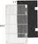 RV A/C Air Grille Replacement with Air Filter Fit for The Dometic 3104928.019 Air Conditioner,RV Interior Parts RV Accessories