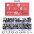 qxayxa 300 Pcs Finish Washers,Finishing Washers, Countersunk Washers, #6#8#10#12 Stainless Steel Cup Countersunk Finish Washers Set, Finishing Cup Countersunk Washer Assortment Kit