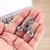 qxayxa 300 Pcs Finish Washers,Finishing Washers, Countersunk Washers, #6#8#10#12 Stainless Steel Cup Countersunk Finish Washers Set, Finishing Cup Countersunk Washer Assortment Kit