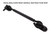 Fireflyweb Heavy Duty Solid Barn Door Lock - 6" Sliding Door Hook and Eye Latch, Black