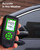 Paint Thickness Gauge – CM-206X Automotive Coating Thickness Meter 0–59.1 mils (0–1500 µm), 0.001 mils Resolution, Fe/NFe/Zn Auto Detection, Ruby Probe