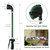 FLORIAX Watering Wand for Hanging Baskets & Windows, Lightweight 6-Spray Wand, Ergonomic Nozzle for Garden, Patio, Car Cleaning (Green, 24 Inch)