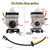 63022 Carburetor for Harbor Freight 52cc 2HP Predator Earth Auger 63022 with Primer Bulbs Spark Plug Gasket Fuel Line Carb Kit, Replace 63022 56257 57341