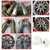 TMEEIHNSS Aluminum Polishing Wheel for Drill Chrome Rim Manifold Polishing Kit 3" x 1/4" Hex Shank Cone/Mushroom/Column - 3pcs (3)