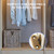 6PCS Brass Corner Braces 90 Degree Right Angle Brackets with Screws for Furniture Shelves Wall Mounting Decorative Support Bronze T Shape