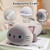SQEQE Siamese Cat Stuffed Animals 5 in 1, Cute Siamese Cat Plush with 4 Babies in Tummy, Christmas Birthday Gifts for Boys and Girls