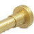 YNL Gold Shower Curtain Rod 32-80 Inch(2.7-6.6ft), Non Slip, Never Rust, No Drill Stainless Steel Spring Tension Shower Rod, Adjustable Tension Rod for Bathroom