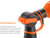 Giraffe Tools Garden Hose Nozzle 9 Adjustable Spray Modes Water Gun for Garden Hose Reel, Car Washing, Watering, Dog Washing PRO Model