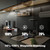 6PCS x 12 Inch Under Cabinet Lights Plug-in, Dimmable LED Under Cabinet Lighting, Cold White 6000K Under-Counter Light Fixtures with Memory Function, Under Counter LED Lights for Kitchen