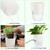 ShineMe Self Watering Pots, 5 Pack Self Watering Planters for Indoor Plants, 4.1 inch Plastic Plant and Flower Pots for African Violets, Herbs, Aloe, Peace Lily with Absorbent Cotton Rope