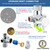 SonTiy Hot and Cold Bidet Mixing Valve Kit, Upgrade Brass 4 Way Warm Bidet T-adapter valve for Handheld Toilet Sprayer Seat Bidet Attachment with Two Tee Connector and 79inch Shower Hose