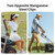 Socool Portable Waist Fan Clip on Wearable Belt, Mini Personal Fans Rechargeable, 4 Speeds 13000RPM, 25H Cooling Shirt Fan Battery Operated, Neck Fan Hanging for Outdoor Camping Travel Jobsite