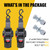 Ayaport Retractable Ratchet Straps 2 inch x 6ft Boat Transom Tie Down Straps to Trailer - 3300lbs Break Strength, Heavy Duty Bolt-on Trailer Straps for Boat, Jet Ski, Motorcycles, ATV