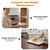 LEBURRY Electric Warming Tray - Portable Warming Plate with Timer, Heating and Child Locks Control Feature - Electric Heating Pad for Party, Buffet, Picnic - Food Warmer Tray for Camping,Travel