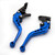 NICEDOLL CNC ATV Clutch Brake Levers Compatible with YFM700 Raptor 700R 2008-2022, YFZ450 YFZ450R YFZ450X 2008-2020, YFM250 Raptor 2008-2013, Raptor 125 YFM125R 2011-2013 Short Adjustable