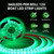 JUIOHAKY 40FT Boat LED Strip Lights 12V Waterproof, Marine LED Strip Lights for Pontoon, Ideal as Under Gunnel Lights, Deck Light, Boat Interior Light for Kayak, Jon Boat and Fishing Boats (Green)