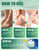 Grocerism Urea Cream 40 Percent For Feet Plus 2% Salicylic Acid 8.82 oz || Foot Cream and Hand Cream Maximum Strength with Hyaluronic Acid, Tea Tree,and Aloe Vera for Deep Moisturizes, Callus Remover
