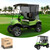 10L0L Golf Cart Sun Shade Cover for Yamaha G29 Drive 2007-2016, 2-Passenger, UV Heat Resistant Mesh with 90% Heat Block, 3-Sides Roll Up, Full Roof Coverage (63" L X 45" W)