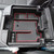 Full Size Center Console Organizer Tray Compatible with 2019-2022 Chevy Silverado/GMC Sierra 1500 and 2020-2022 2023 Silverado/Sierra 2500HD 3500HD Accessories -Full Console w/Bucket Seats ONLY, Red