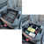 Full Size Center Console Organizer Tray Compatible with 2019-2022 Chevy Silverado/GMC Sierra 1500 and 2020-2022 2023 Silverado/Sierra 2500HD 3500HD Accessories -Full Console w/Bucket Seats ONLY, Red