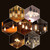GOENDR E26 40W Edison Bulbs, ST64 Vintage Incandescent Light Bulbs, 2700K Warm Dimmable, Squirrel Cage Filament Bulb for Table Lamp Home Antique Decorative, 4 Pack